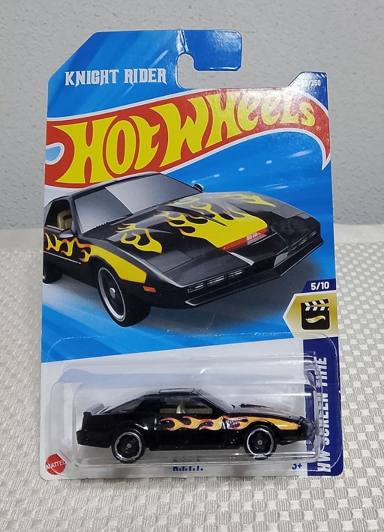 Hotwheels Knight Rider (Category: Toys & Games) located in Paranaque City. Submitted by g-books-n-toys (Listing ID 1354042093, Image 1). Description: j hook crease.