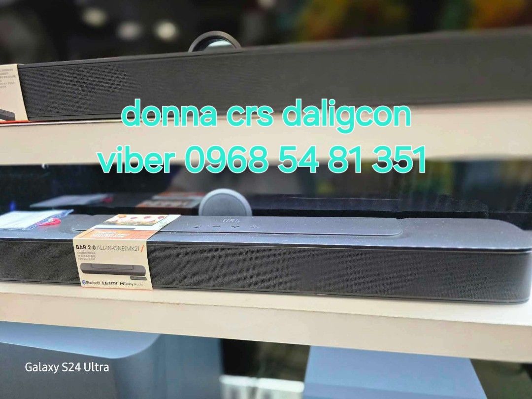 Jbl soundbar (Category: Soundbars, Speakers & Amplifiers) located in Manila. Submitted by donnasagao03665 (Listing ID 1354018048, Image 1). Description: ❄️ LIST OF JBL SOUNDBAR BAR 800 BAR 2.0 BAR 2.1 ❄️ BAR 800 - 31,200 BAR 2.0 all in one - 8,000 BAR 2.1 deep bass - 14,600 PRICE MAY CHANGE WITHOUT PRIOR NOTICE BRANDNEW AND SEALED 1 YR WARRANTY PARTS AND SERVICE JBL WARRANTY CASH N CARRY MALL MAKATI CRS MARKETING INC CASH ON DELIVERY, GCASH, BANK