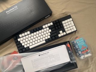 Keychron C2 Full Mechanical Keyboard (hot swapable; brown switches)