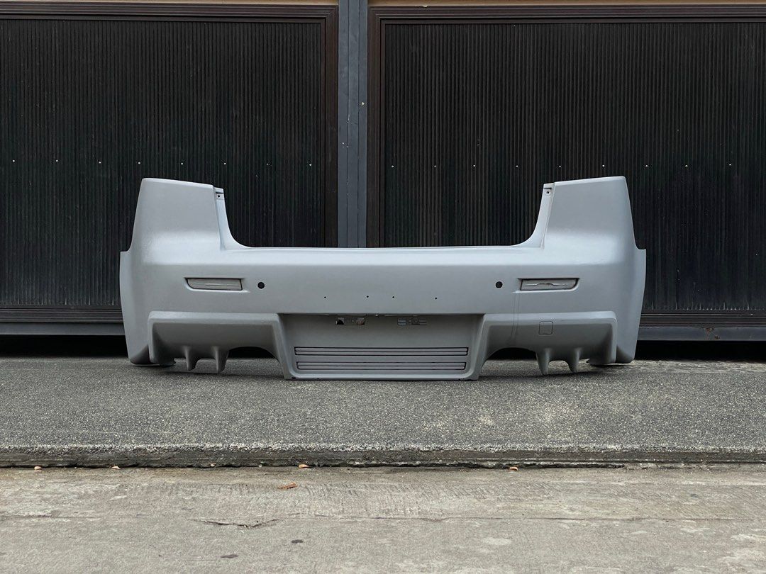 Lancer Evo X Rear Bumper Plastic for Lancer EX, Car Parts & Accessories ...