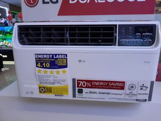 Lg dual inverter window type aircon