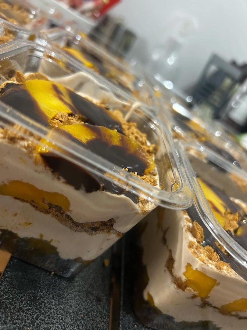 MANGO GRAHAM CHOCOLATE TUB (Category: Homemade Bakes) located in Manila. Submitted by reinzelle_tree (Listing ID 1354091320, Image 2). Description: Reseller’s Price Available Minimum 20 pcs.