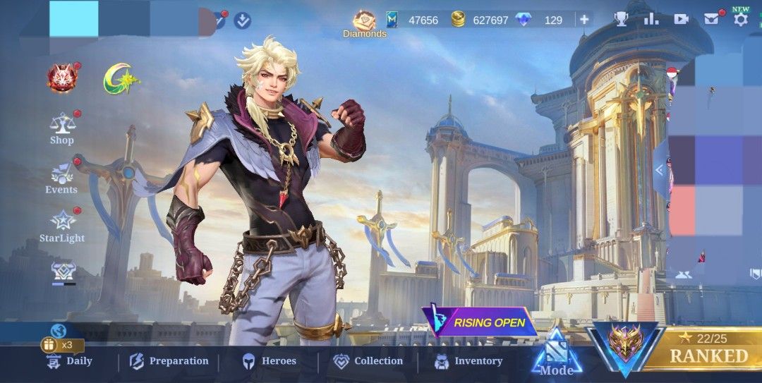 Mobile Legends Account (Category: Others) located in Singapore. Submitted by devilz_nazty (Listing ID 1354076708, Image 1). Description: Selling my account for$450. Can nego but no low ballers. Pm me if interested.