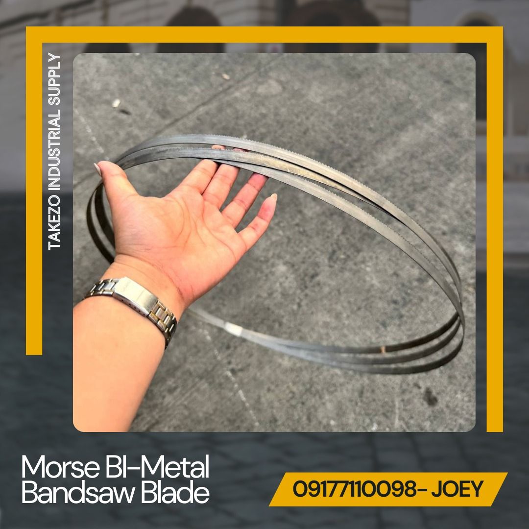 Morse BI- Metal Bandsaw Blade (Category: Other Home Furniture) located in Manila. Submitted by joeyroque09 (Listing ID 1353982698, Image 1). Description: 0-9-1-7-7-1-1-0-0-9-8 .
