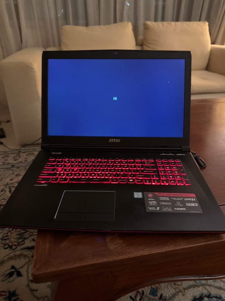 MSI Gaming PC - GE72 6QF Apache Pro, Computers & Tech, Laptops ...