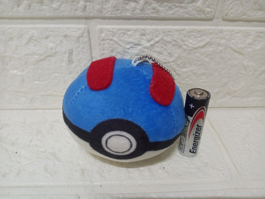 Pokemon Great Ball Plush Charm/ Keychain (Category: Plushies & Soft Toys) located in Quezon City. Submitted by mackylolz (Listing ID 1354040353, Image 3). Description: Pokemon Great Ball Plush Charm Authentic Japan Item What you See is what u get Pls See pic For Details.