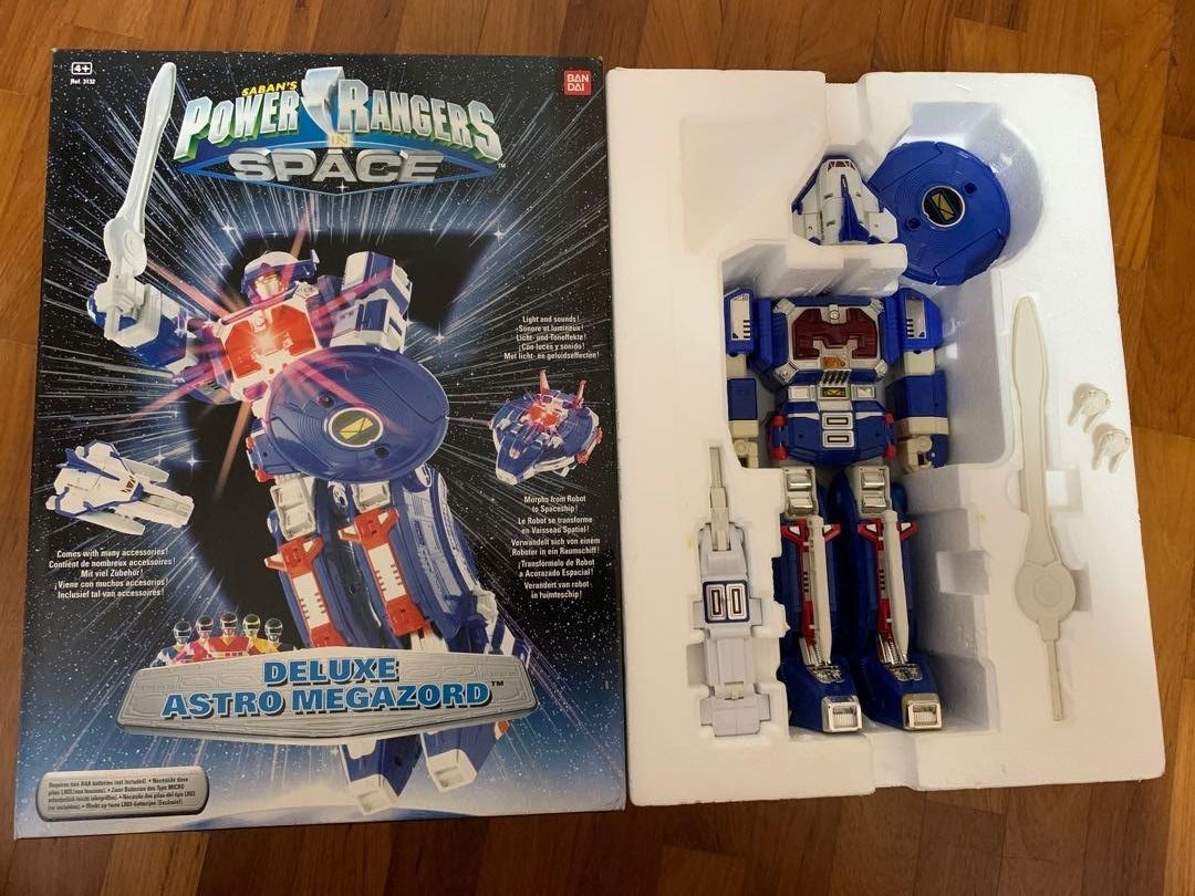 Power Ranger Astro & Delta Megazord (ENGLISH VERSION) With BOX, Hobbies ...