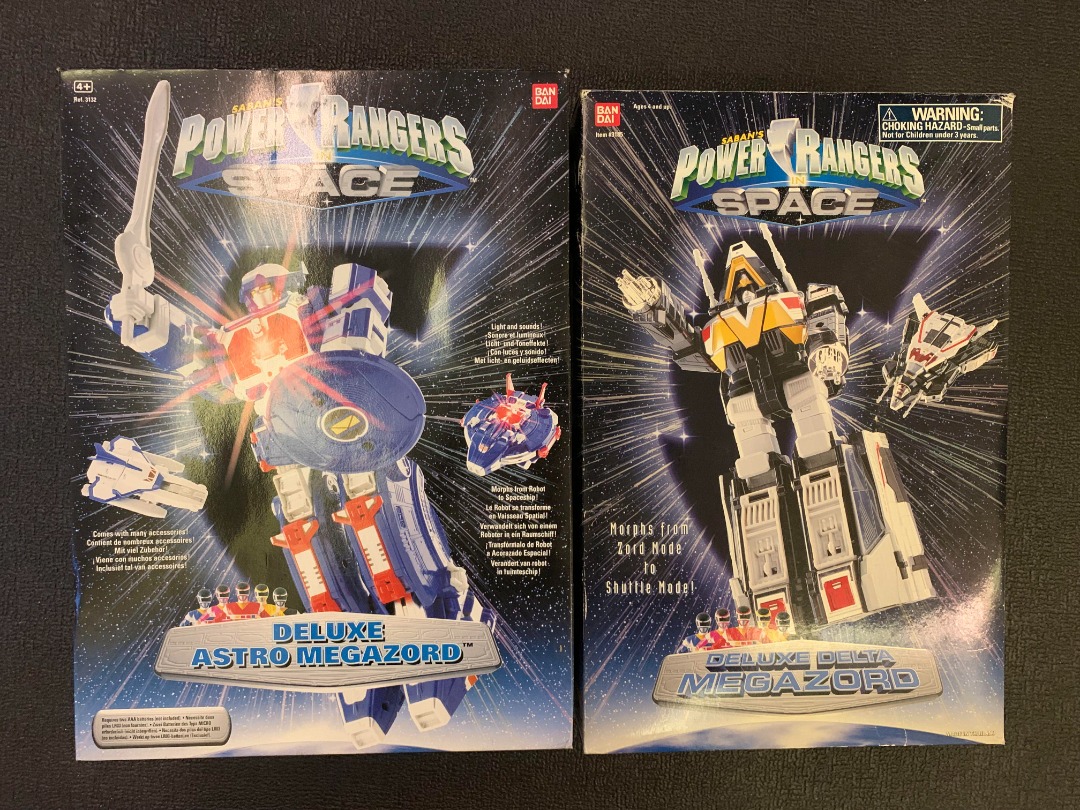 Power Ranger Astro & Delta Megazord (ENGLISH VERSION) With BOX, Hobbies ...