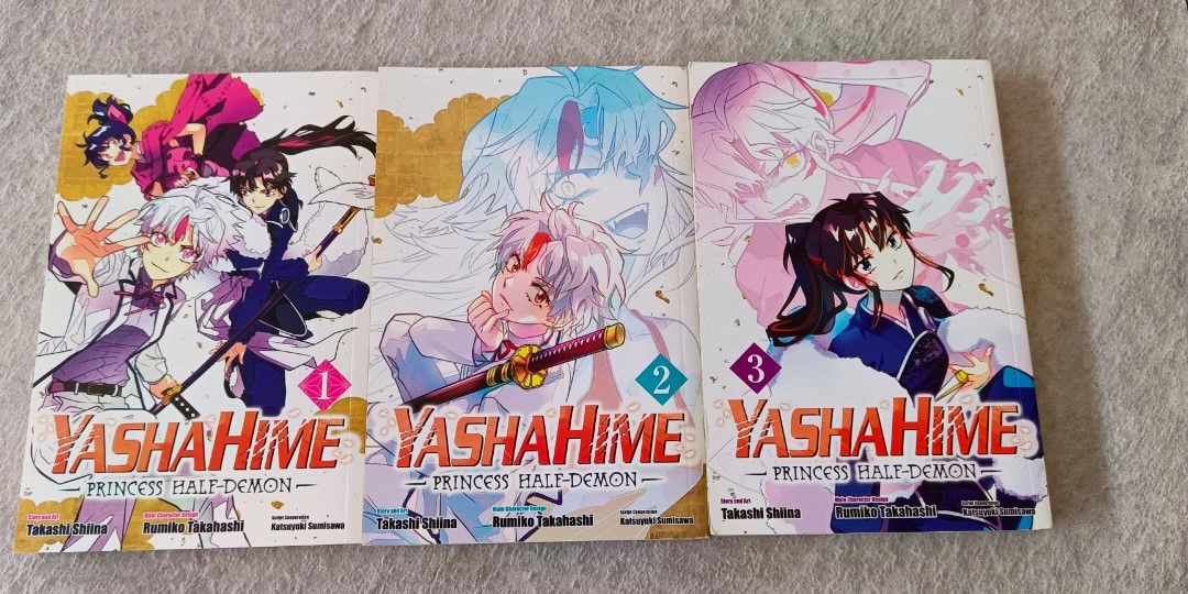 Princess Yashahime Manga (Category: Comics & Manga) located in Manila. Submitted by venus_se (Listing ID 1353974777, Image 1). Description: Price: 420php each Volumes: 1-3 Please read before messaging: On-hand item, we do accept installment payments (payable at least 3-4 months). 30% downpayment is needed to before the installment payment rolls. Once the payment is complete the manga can be picked up from my place. MOD: You can book Grab, Lalamov