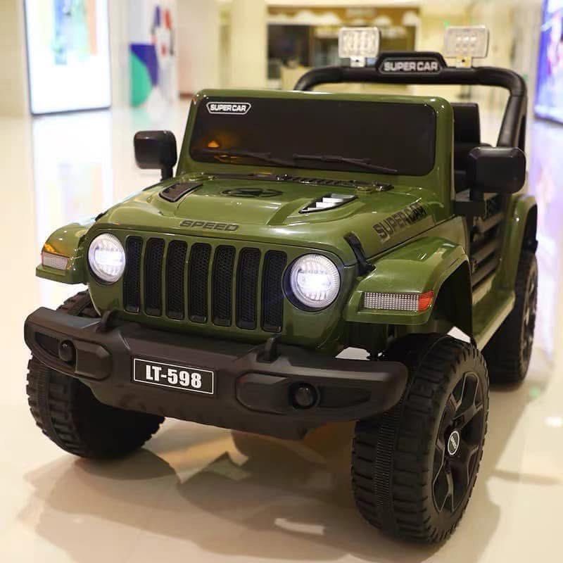 RECHARGEABLE MOTOR CAR FOR KIDS (Category: Car Seats) located in Manila. Submitted by kisshadg23 (Listing ID 1354060106, Image 1). Description: NEW 108# atv Rubber tire Leather seats W/usb/mp3/swing/1-6y/0 Blue red gray.