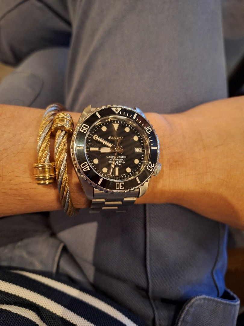 SEIKO MOD skx007 marine master (Category: Luxury Watches) located in Quezon City. Submitted by niebsim22352 (Listing ID 1220063894, Image 2). Description: Mod seiko skx 007 marine master cal or text 09172068927.