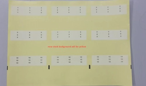 Self-Laminating A4 Cat6 Cat5e Label - White Color (Network Cable Label ...