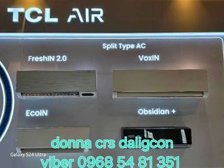 TCL SPLIT TYPE INVERTER AIRCON