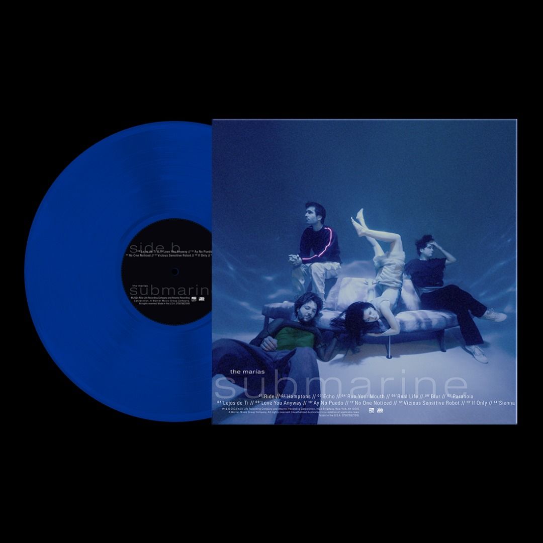 The Marias The Marías - Submarine Water Cover (Blue vinyl