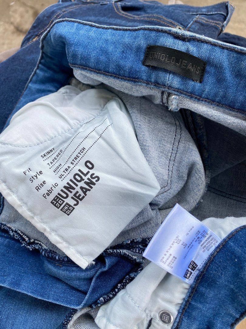 Uniqlo Highwaisted Jeans (Category: Jeans) located in Samal. Submitted by regbos26 (Listing ID 1354081395, Image 3). Description: Uniqlo Jeans Highwaisted Super gwapaaaa kaayo Like new Size: 26-28 Length: 40.5” .