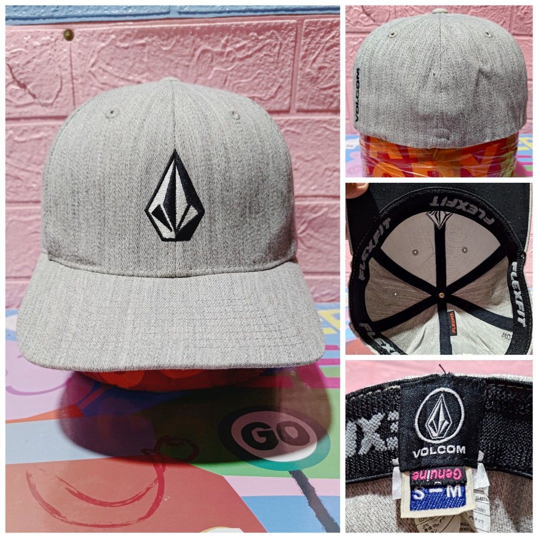 Volcom Fitted Cap (Category: Caps & Hats) located in Quezon City. Submitted by SuotKalyeManila (Listing ID 1354028230, Image 1). Description: Manage your expectations ukay / Thrifted cap po ito at hindi po brand new minsan may mga minimal issue sign of usage ang presyo ay batay sa kondisyon ng cap Condition: Excellent like new Size: Small to Medium on tag Issue : No issue laba na and reasy to wear pm for details Location Novaliches Quezon City/ M