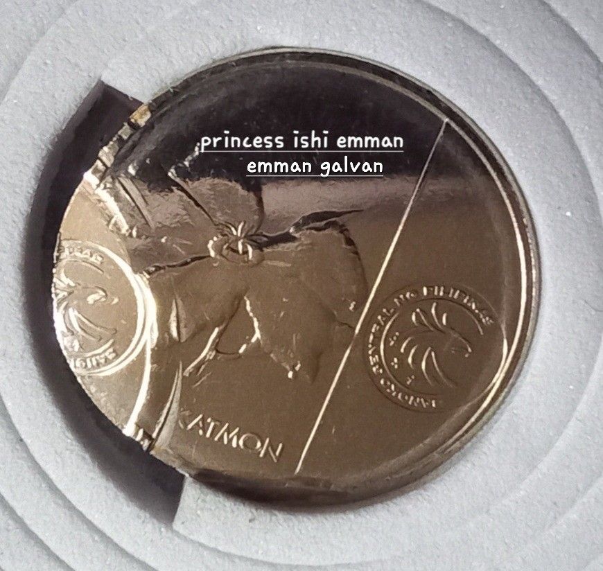 25c double strike error (Category: Currency) located in Muntinlupa City. Submitted by voltlovebird (Listing ID 1354303562, Image 2). Description: plus sf.... Ngc 25cent double strike error coin.. ganda ipa slab.. condition: BU (brilliant uncirculated)...