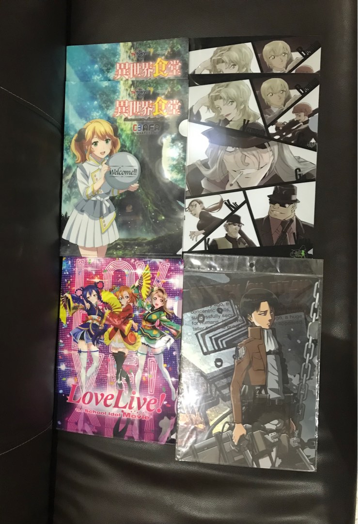A4 Folders and A4 poster, Hobbies & Toys, Stationery & Craft ...