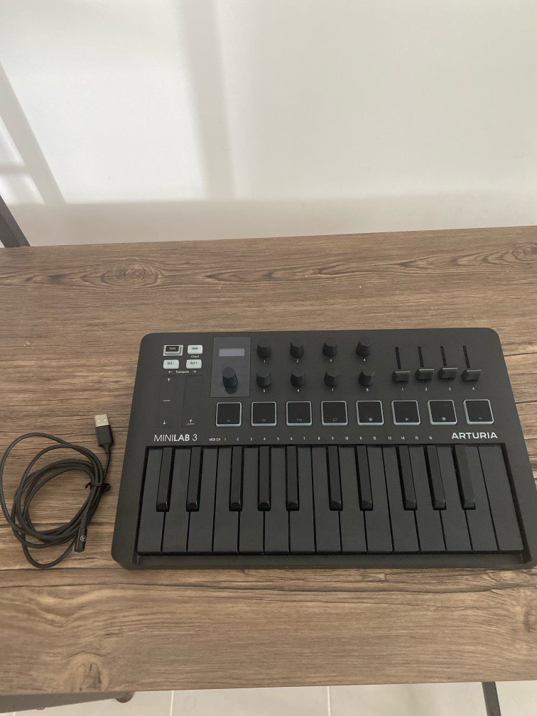 Arturia Minilab 3 Digital Keyboard, Hobbies & Toys, Music & Media ...