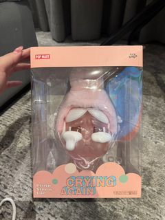 Crying Again Plush Straw Cup