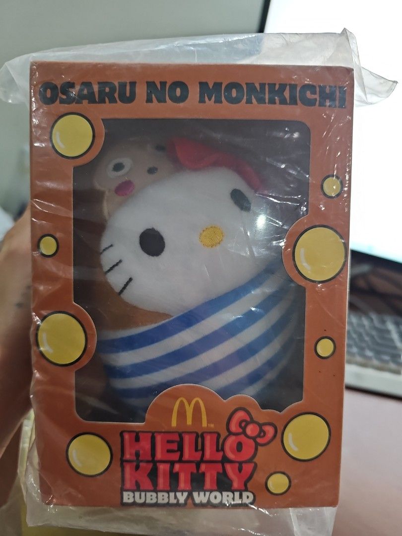 HELLO KITTY (Category: Plushies & Soft Toys) located in Singapore. Submitted by jacln2509 (Listing ID 1354290921, Image 2). Description: Hello kitty Fans MCD COLLECTION ALL IN GD CONDITION NEW TOYS.