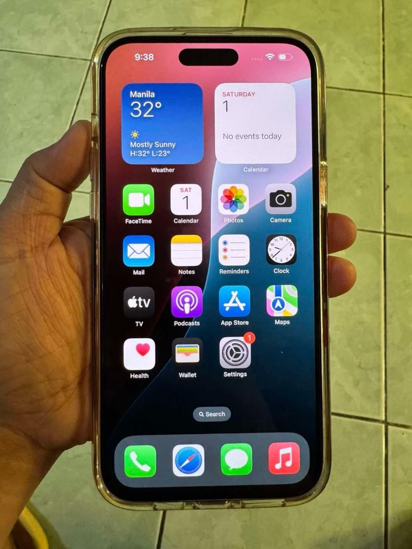 iPhone 15 Plus (Pink) (Category: iPhone 15 Series) located in Pasig City. Submitted by xfugiwarax (Listing ID 1354285574, Image 3). Description: Model: iPhone 15 Plus (Pink) Storage: 128GB Battery Health: 94% Case and Tempered Glass since day 1 No Dents, No Scratches, Pwede sa maarte No history of repair w/box, NO CABLE Lady Owned GLOBE LOCK Free 4 Case RFS: Downgrade, declutter MEETUP ONLY Payment: Cash / Bank Transfer (UB/BDO) / GCash Pass sa s