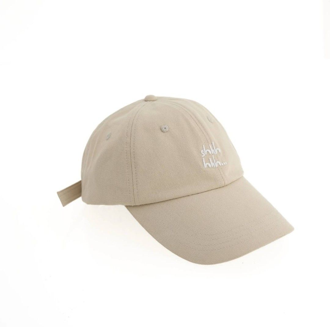 Lingorm Keep silent 帽子ホワイト Lingorm Keep silent 帽子ホワイト 預購| LingOrm - Orm個人品牌