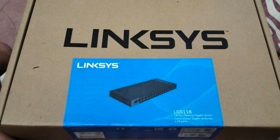 Linksys Gigabit Switch LGS116-AP (Category: Networking) located in Manila. Submitted by claberinto (Listing ID 1354302931, Image 1). Description: Linksys Gigabit Switch LGS116-AP Brand new (Opened for testing) Check upon meetup or vidcall to see the item Orig Price: P4295.00 Selling for only P1,500 (fixed) Willing to meetup within taguig SF is shouldered by the buyer Pm for details.