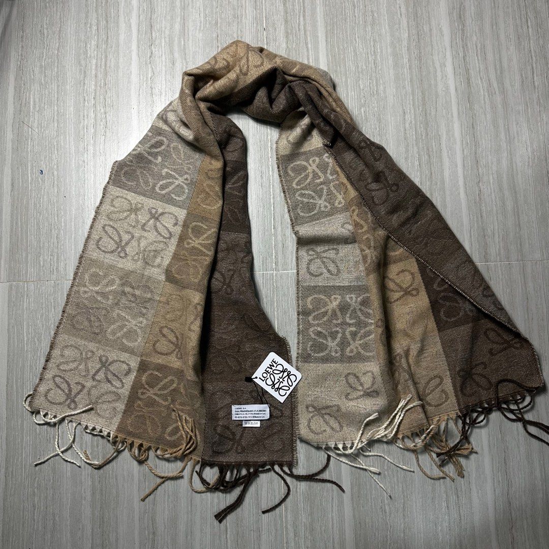 Loewe scarf (Category: Luxury Accessories) located in Quezon City. Submitted by ALLGOOD_THRIFT (Listing ID 1354313854, Image 2). Description: Brandnew with hangtg.