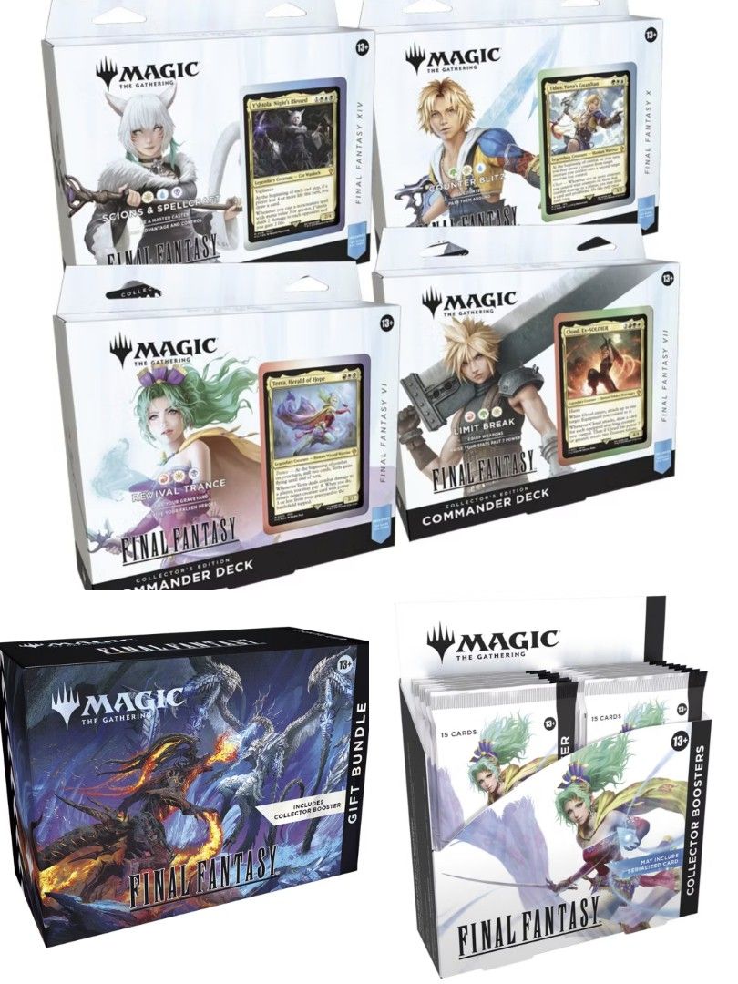 final fantasy mtg date Amazon.com: Magic: The Gathering main image 0