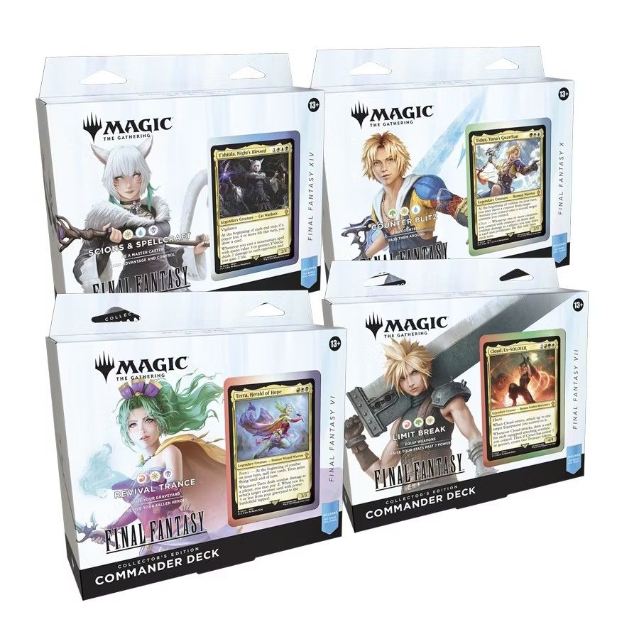 mtg ff7 booster box Magic The Gathering Final Fantasy FF from iconic characters to sweeping settings Magic: The Gathering - Final