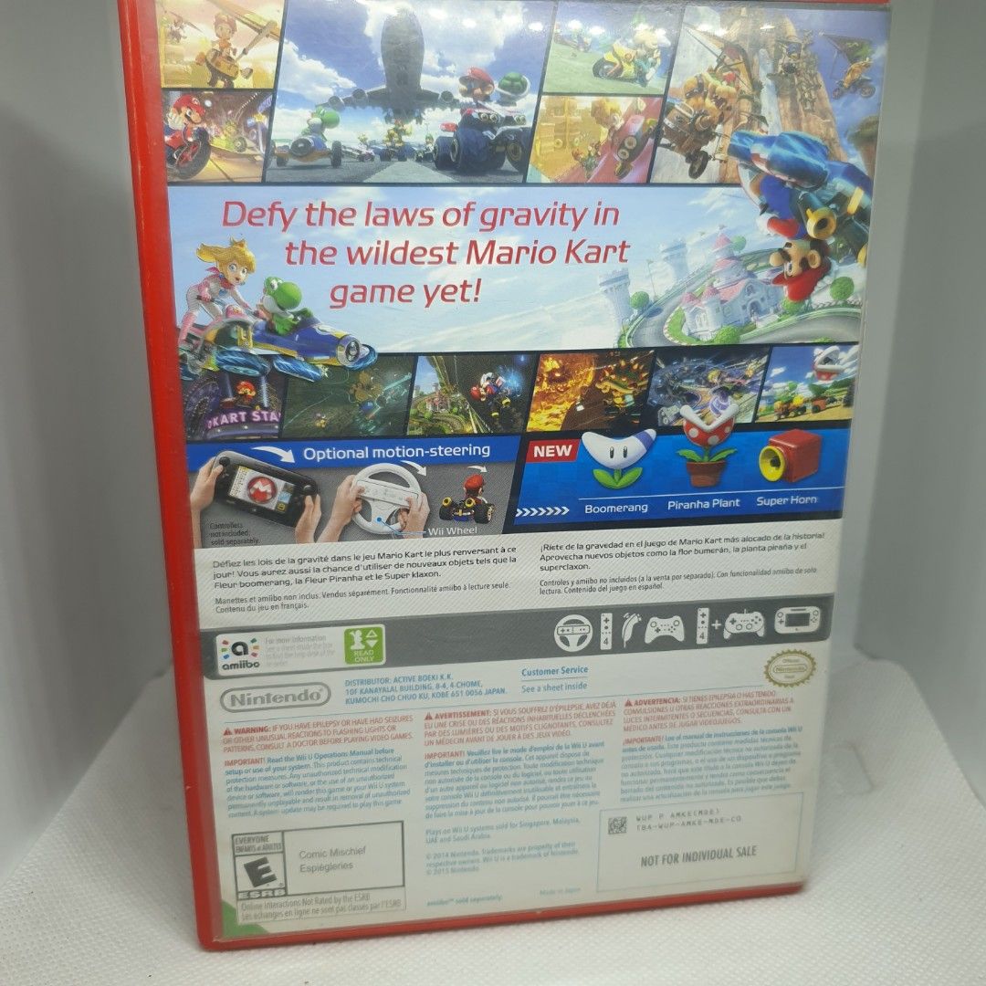 Mario Kart 8 (Nintendo Wii U) (Category: Nintendo) located in Quezon City. Submitted by itemsforadoption (Listing ID 1354157295, Image 3). Description: Rfs: Its 2025! Happy New Year! Hoping you have a good year ahead of you! If you have questions feel free to send a message. Though I'll most likely be able to reply from 10am to 8pm. Please be patient and understanding. Decluttering games and items that I've picked up or for friends and family. Pr