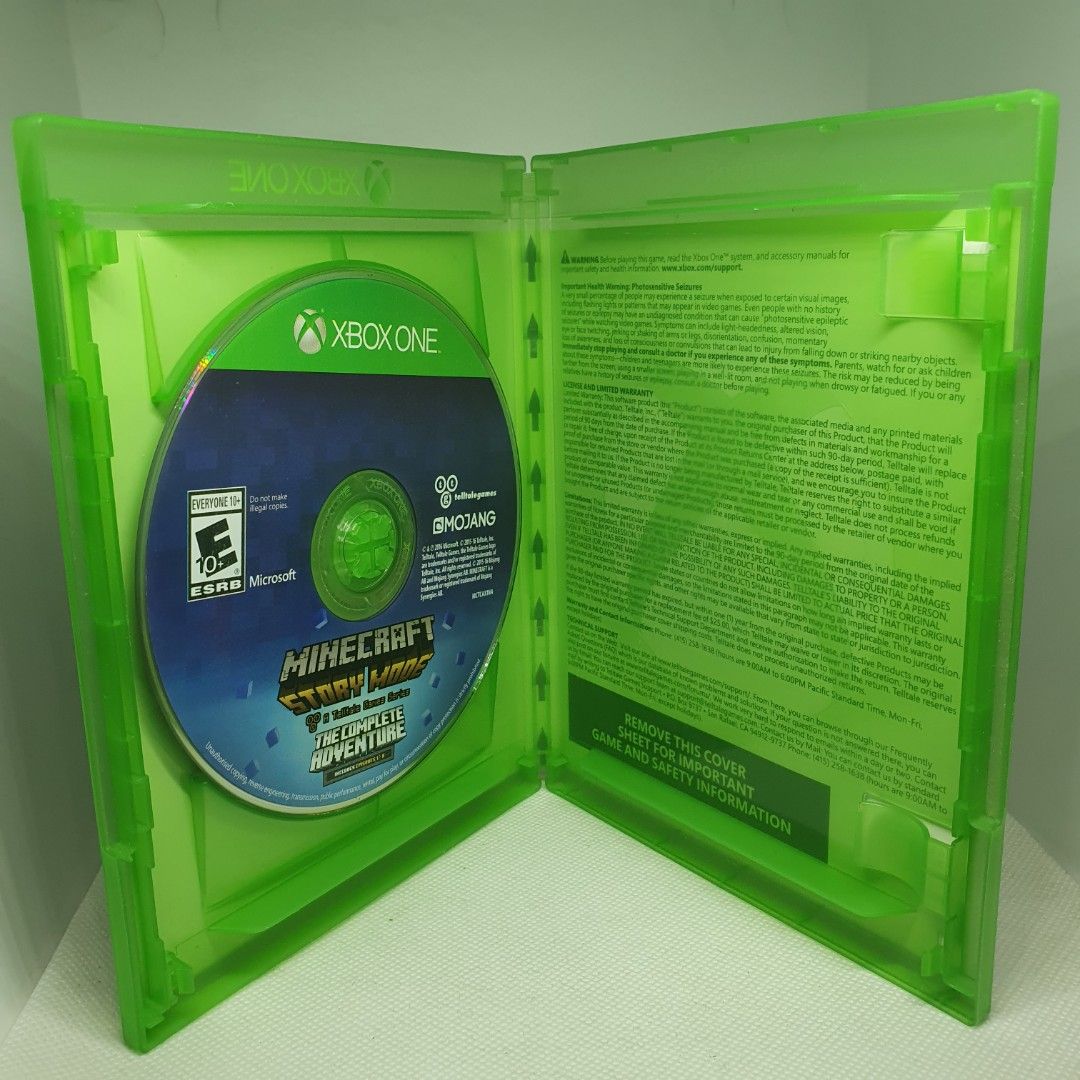Minecraft Story Mode (Microsoft Xbox One/ Xbox Series X) (Category: Xbox) located in Quezon City. Submitted by itemsforadoption (Listing ID 1354166337, Image 2). Description: Rfs: Its 2025! Happy New Year! Hoping you have a good year ahead of you! If you have questions feel free to send a message. Though I'll most likely be able to reply from 10am to 8pm. Please be patient and understanding. Decluttering games and items that I've picked up or for