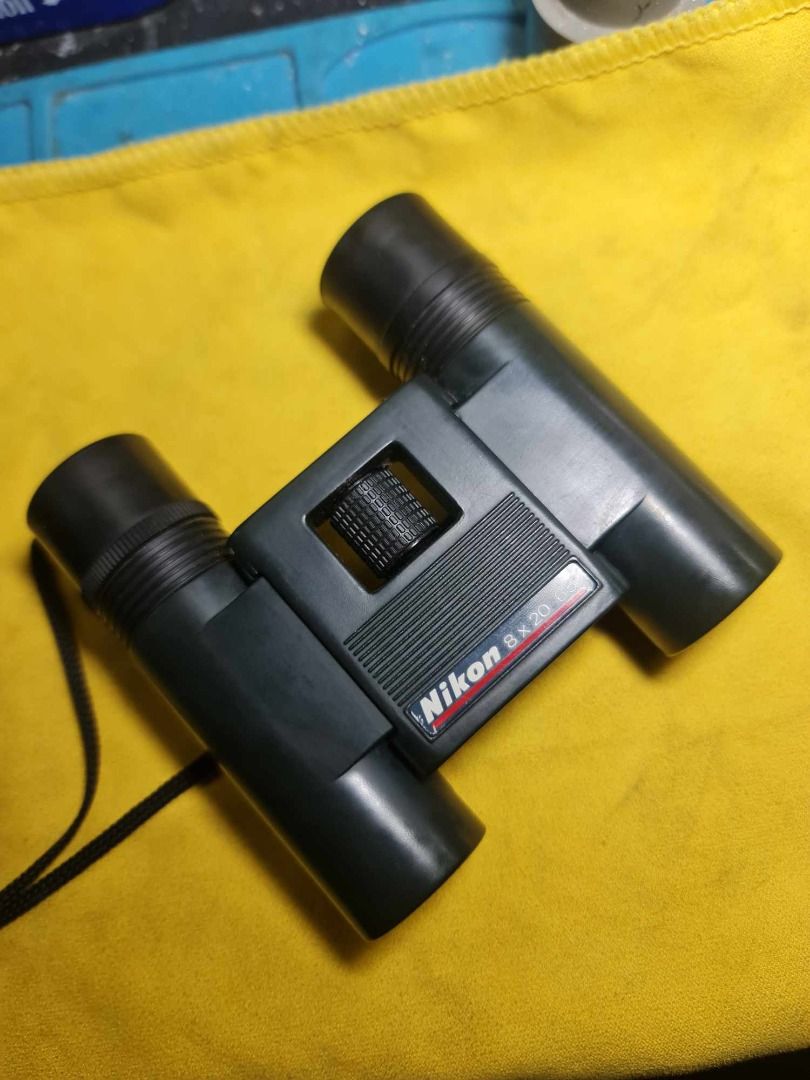 Nikon binocular 8x20 (Category: Hiking & Camping) located in Calamba. Submitted by brian4027 (Listing ID 1354216760, Image 1). Description: Nikon 8x20 6.5 binocular true pocket binocular military green color clean lens smooth focus with diopter adjuster 3500 japan compact binocular silver metal build 8x21 128m/1000M clean glass 1000.