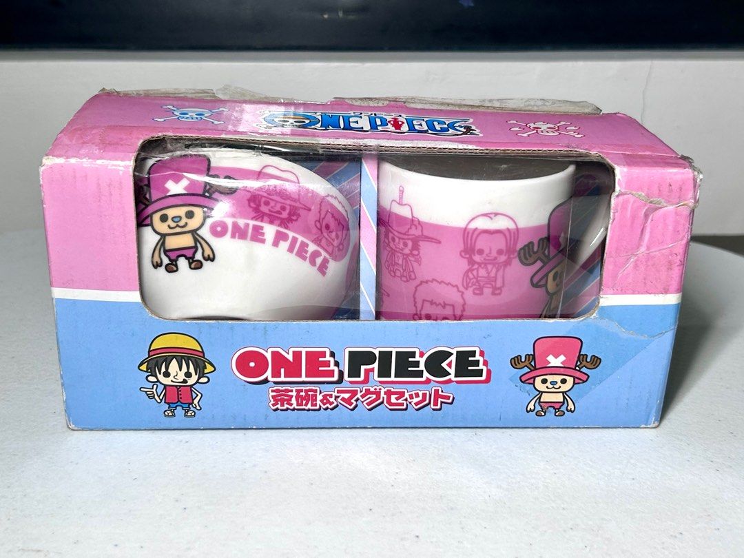 One Piece Chopper Ceramic Mug and Bowl (Category: Coffee & Tea Tableware) located in San Marcelino. Submitted by sainthustle (Listing ID 1354278413, Image 1). Description: Open box but never been used. Box condition is 7/10.