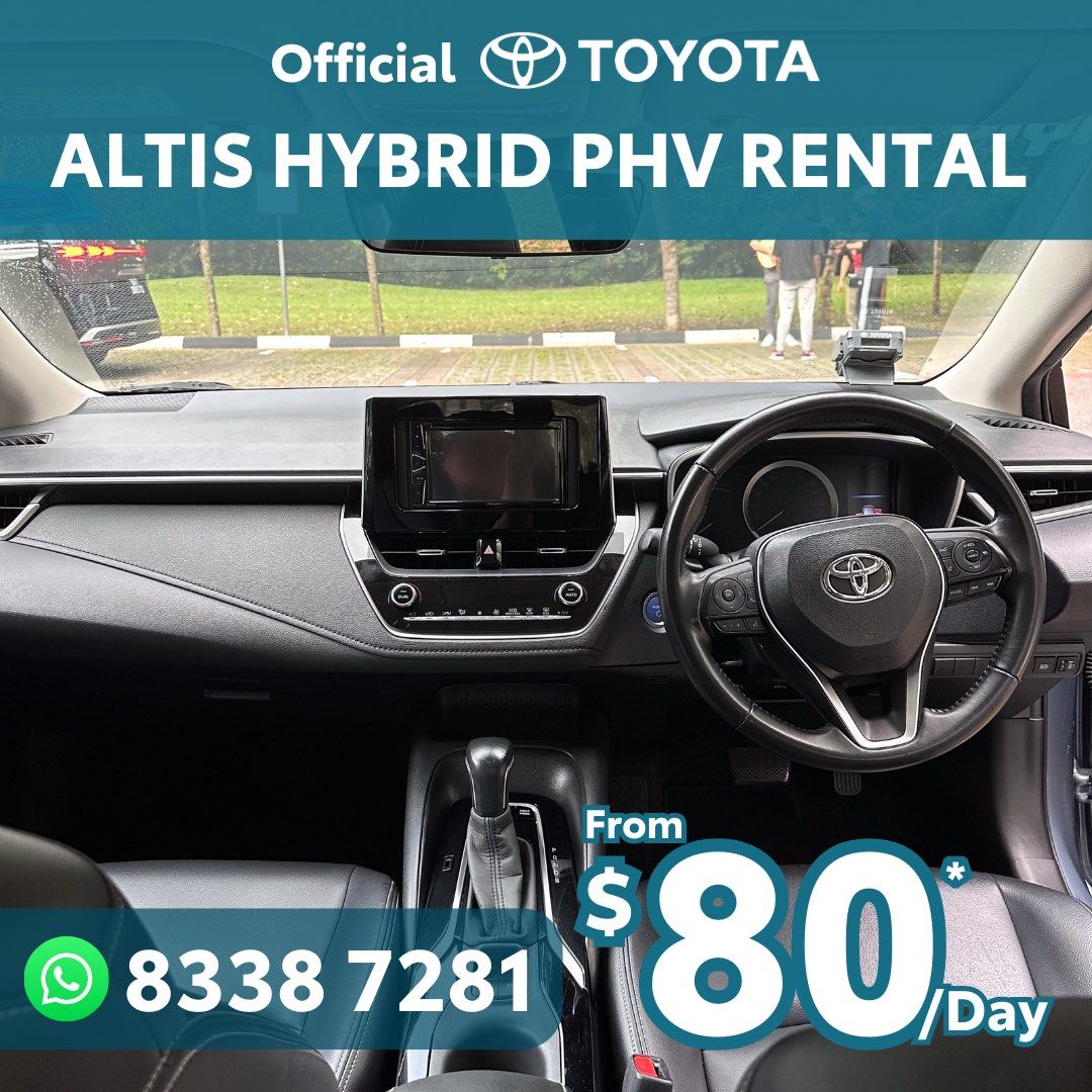 PHV ALTIS HYBRID RENTAL62872684859651111