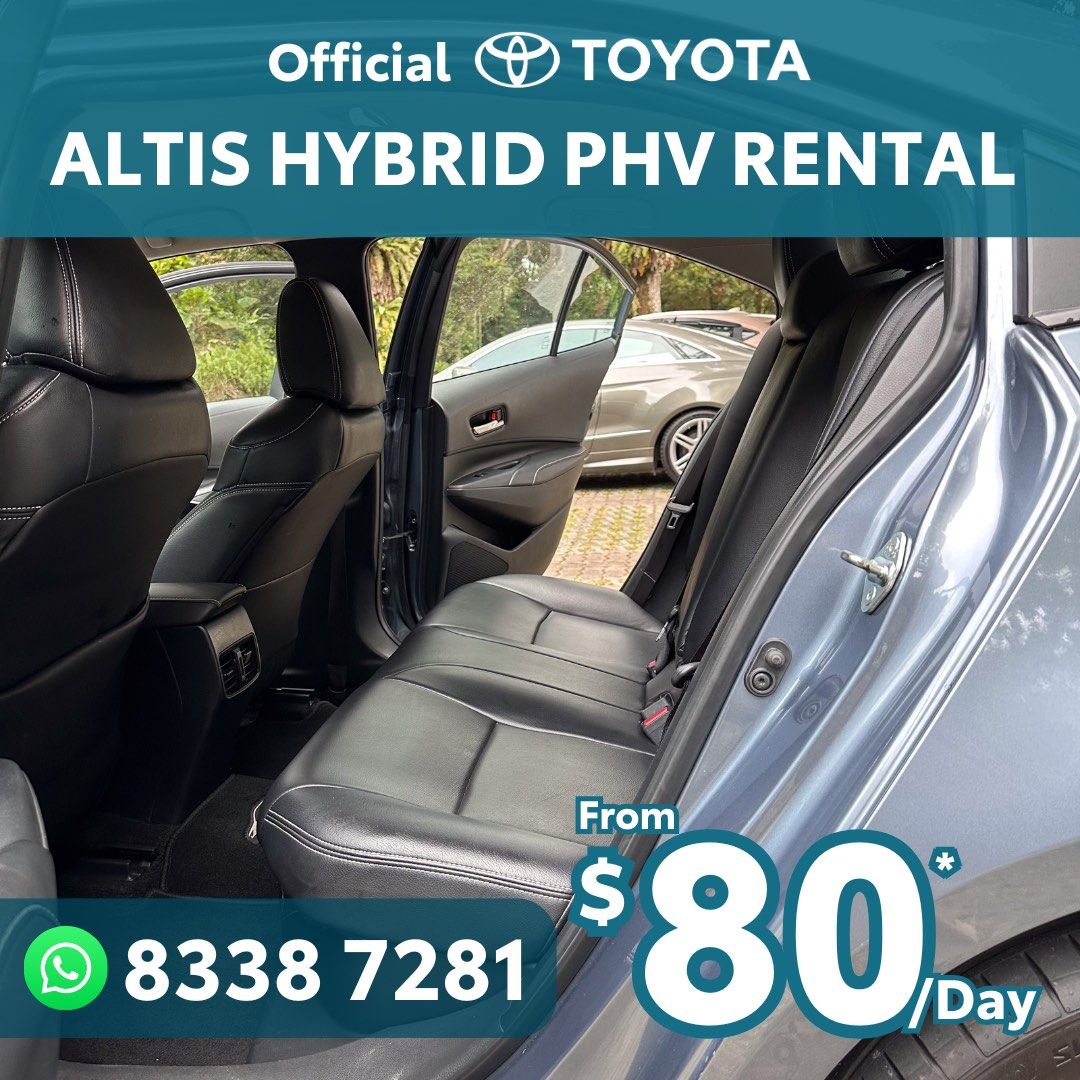 PHV ALTIS HYBRID RENTAL62872684859651113