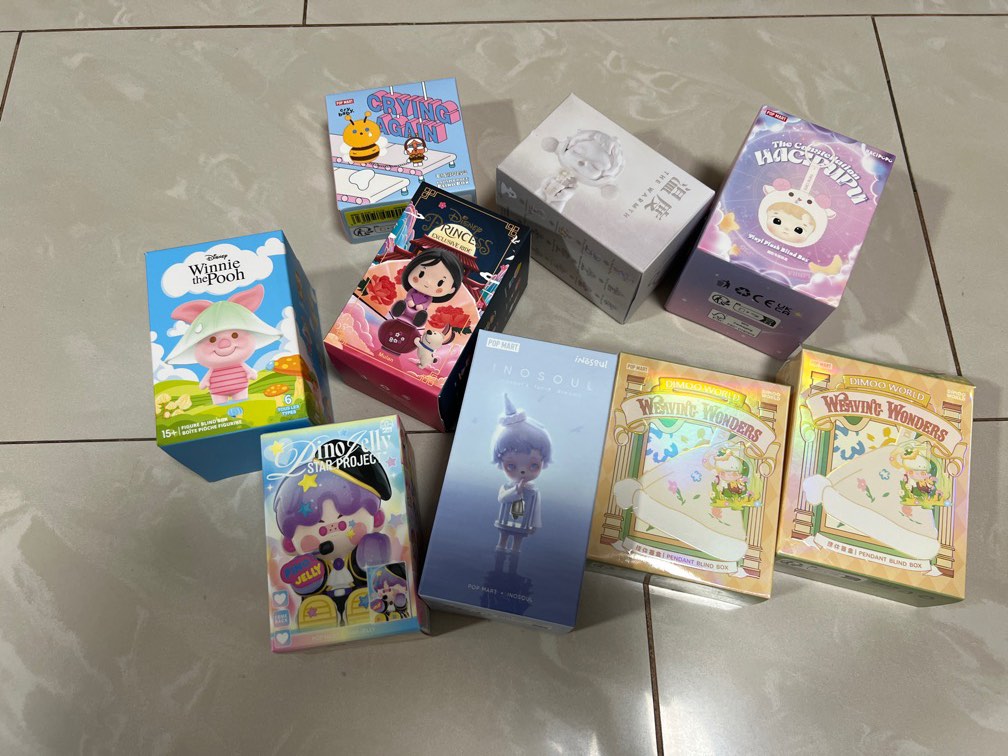 Popmart Skullpanda dimoo pino jelly, Hobbies & Toys, Toys & Games on ...