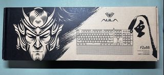 Preloved Aula F2088 brown switches keyboard