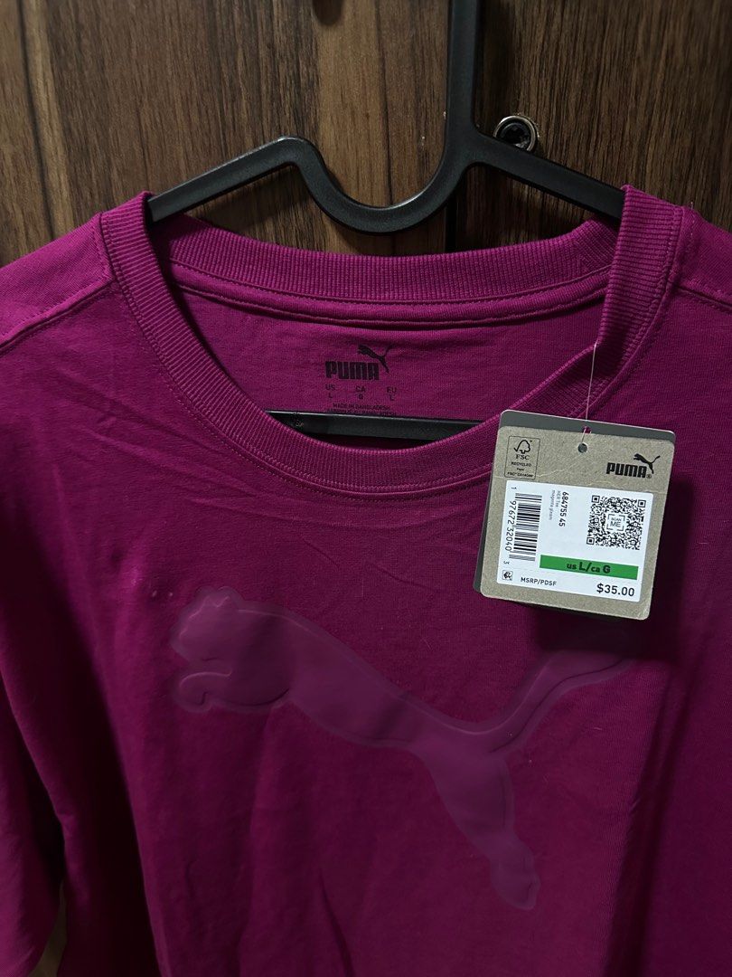Puma shirt relaxed fit (Category: Tshirts & Polo Shirts ) located in Cavite. Submitted by esme00 (Listing ID 1354163584, Image 2). Description: Brand new Bought in the US Width20”-21-“ Length 27” puma.