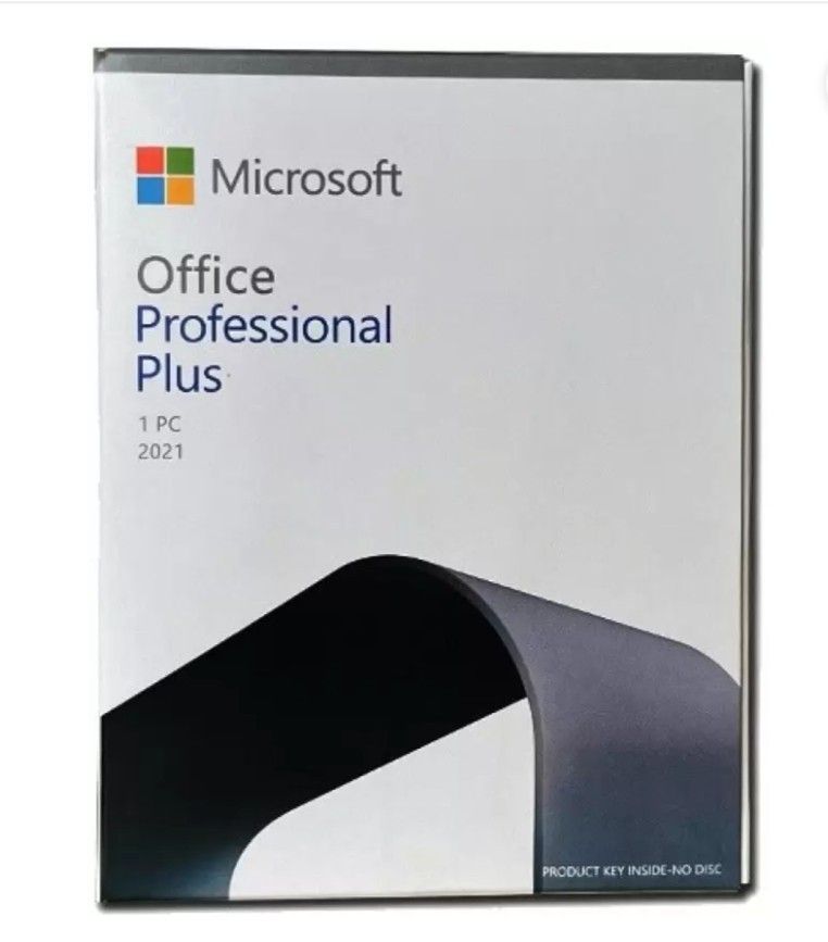 Retail Box Microsoft Office Professional Plus 2021 Retail Bind Key for ...