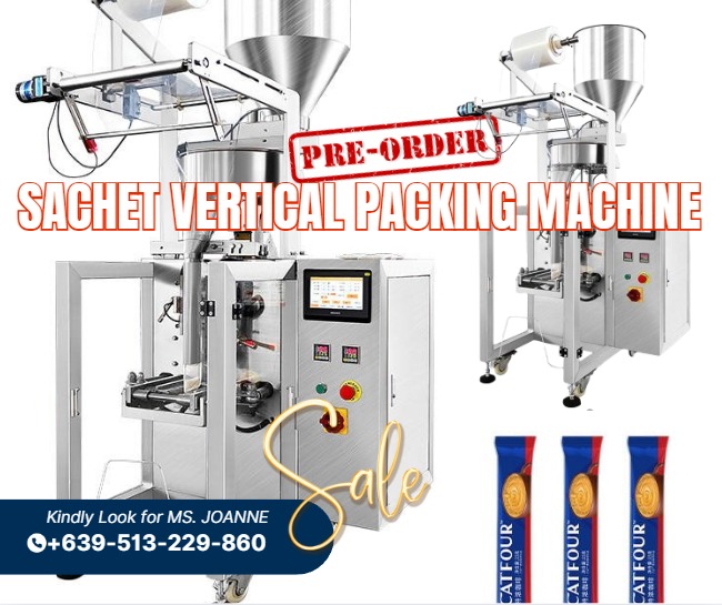 Sachet vertical packing machine Model GT-320L, Commercial & Industrial ...