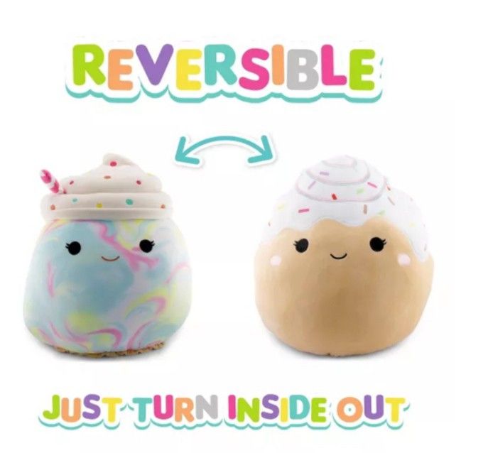 Squishmallows Flipamallows Kelen & Rease (Category: Everything Else) located in Singapore. Submitted by phils313 (Listing ID 1354256020, Image 3). Description: Approx 13 by 13cm.