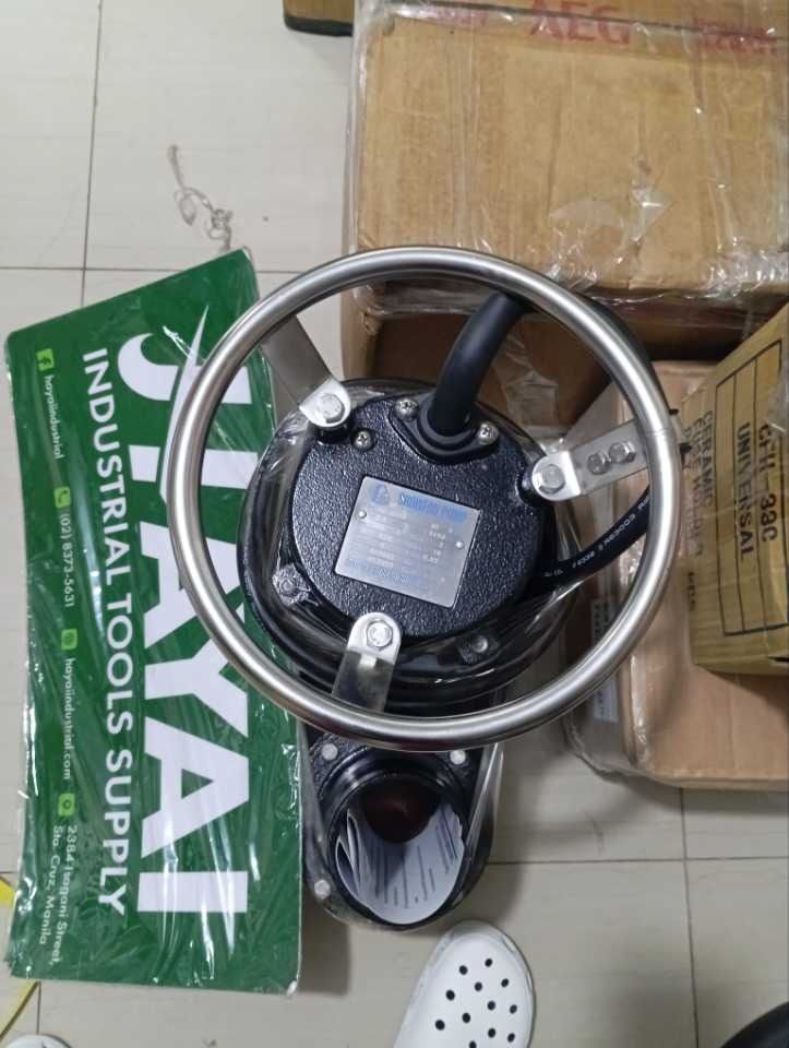 Submersible Sewage Pump (Category: Construction Tools & Equipment) located in Manila. Submitted by 09150361920ronvillaflor (Listing ID 1354165928, Image 2). Description: Submersible Sewage Pump Specs: 3hp, 3phase, 220v 41250 For inquiries GLOBE:📞 ☎ 0⃣9⃣1⃣5⃣0⃣3⃣6⃣1⃣9⃣2⃣0⃣ :📞 ☎ 0⃣9⃣1⃣5⃣0⃣3⃣6⃣1⃣9⃣2⃣0⃣ Email me@ 📫 📑 r-o-n-.-h-a-y-a-i-@-g-m-a-i-l.c-o-m Check my Carousell: https://www.carousell.ph/u/ronvillaflor0/ PRICE MAY CHANGE WITHOUT PRIOR NOT