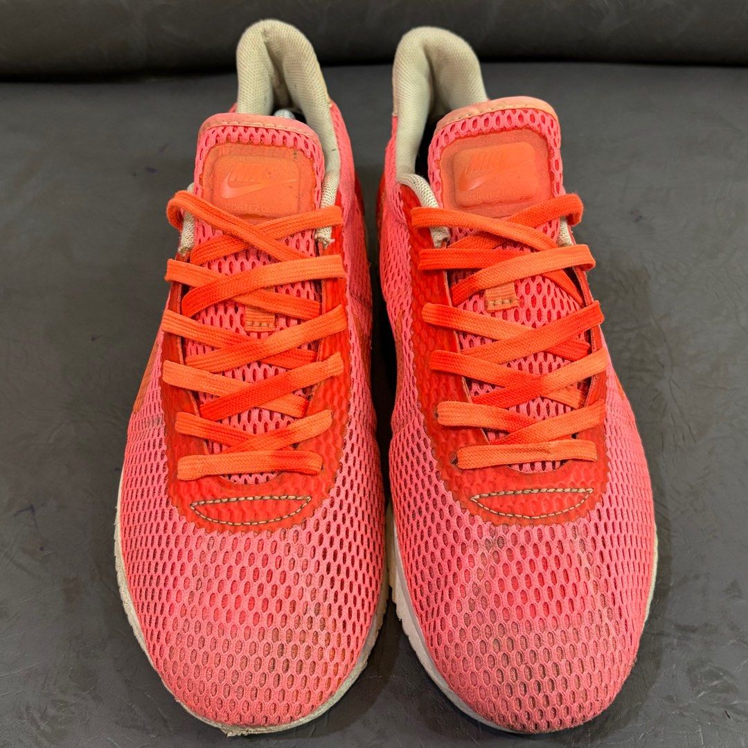 nike cortez neon orange