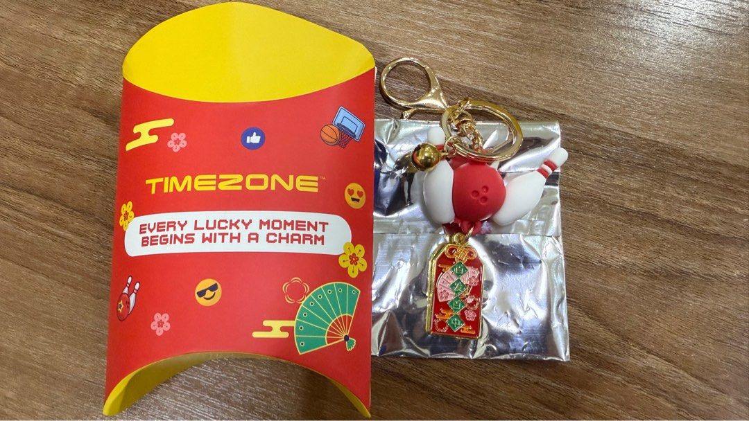 [FREE] Timezone Lucky Metal Charm - Bowling Pins, Hobbies & Toys ...