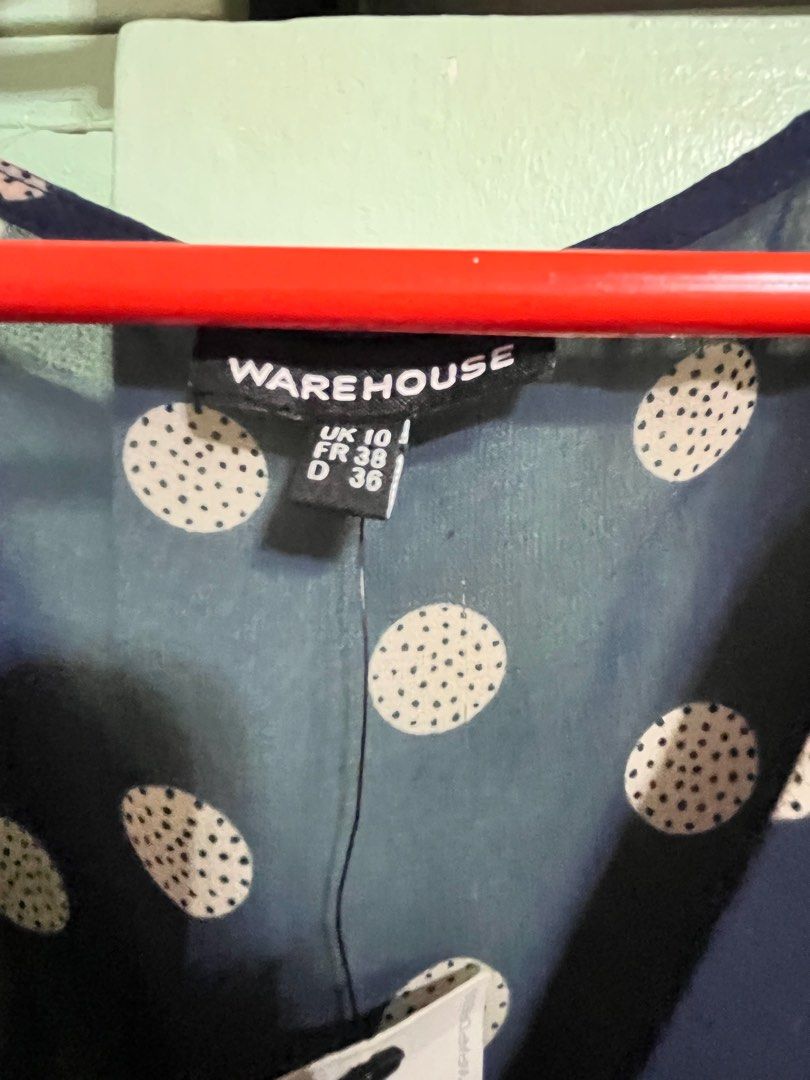 Warehouse polka blue dress (Category: Dresses) located in Manila. Submitted by sunshineglaze (Listing ID 1354180558, Image 2). Description: .