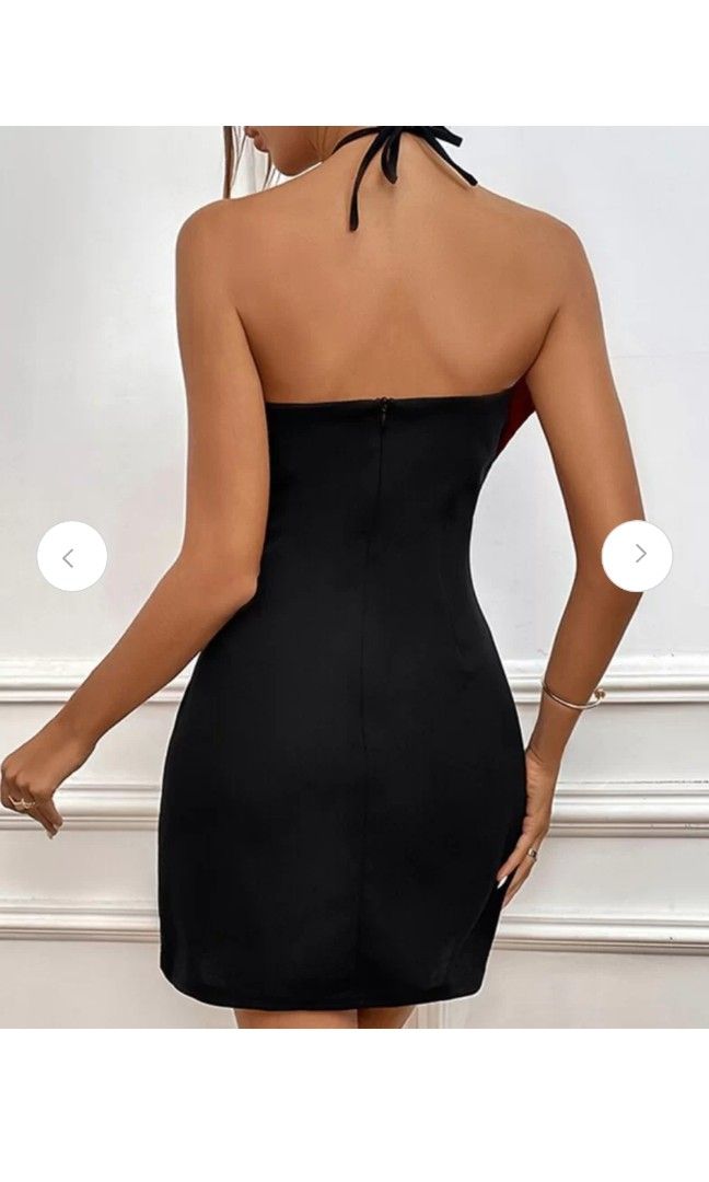 XL BOW-TIE BODYCON DRESS (Category: Evening dresses & gowns) located in Malabon City. Submitted by marvstyleph (Listing ID 1354286007, Image 3). Description: 💕BNEW WITH TAG, (XL on tag) 💕 stretchy fabric, quality dress 💯 💕Bday/special occasion OOTD ang peg 😍 ang shala! 💕SILKY fabric ung bow, elegant! 💯.