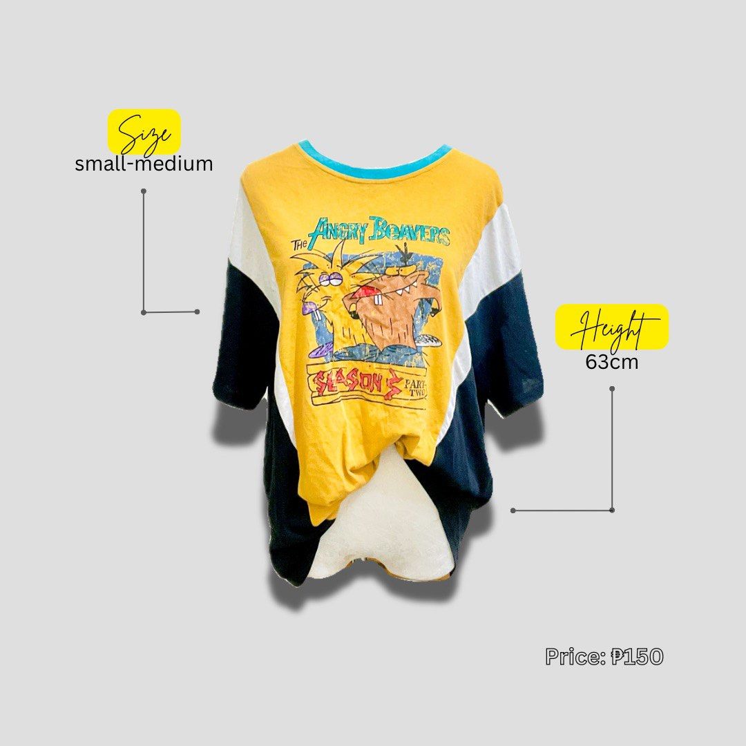 Y2K/90s/vintage top (Category: Shirts) located in Quezon City. Submitted by thriftjunks (Listing ID 1354208782, Image 3). Description: ✩ ♬ ₊˚.🎧⋆☾⋆⁺₊✧ Size: S-M.