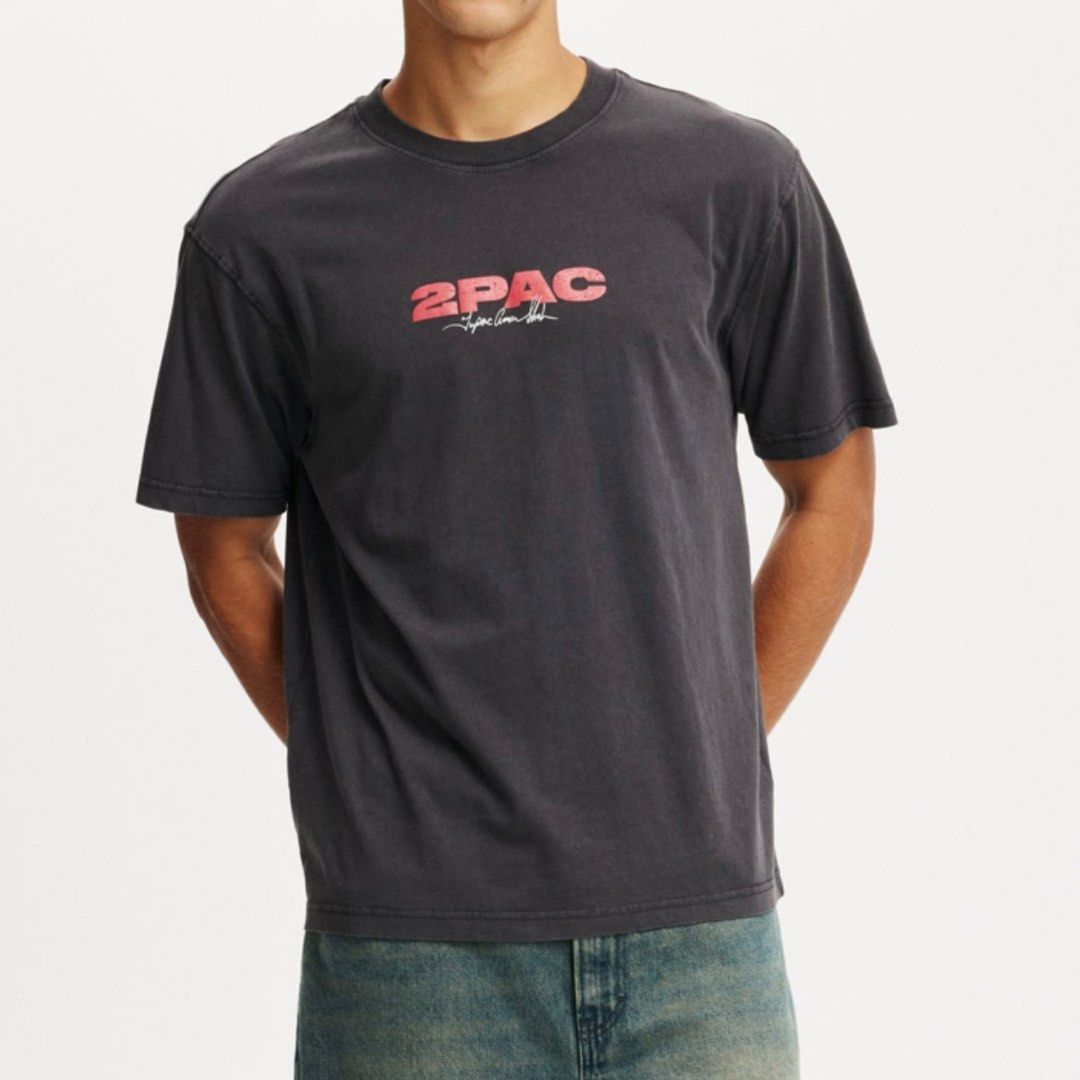 T-shirt Uomo Tupac 'Only God Can Judge Me', 100% Cotone, Taglie Fino A 3XL, Licenza Ufficiale